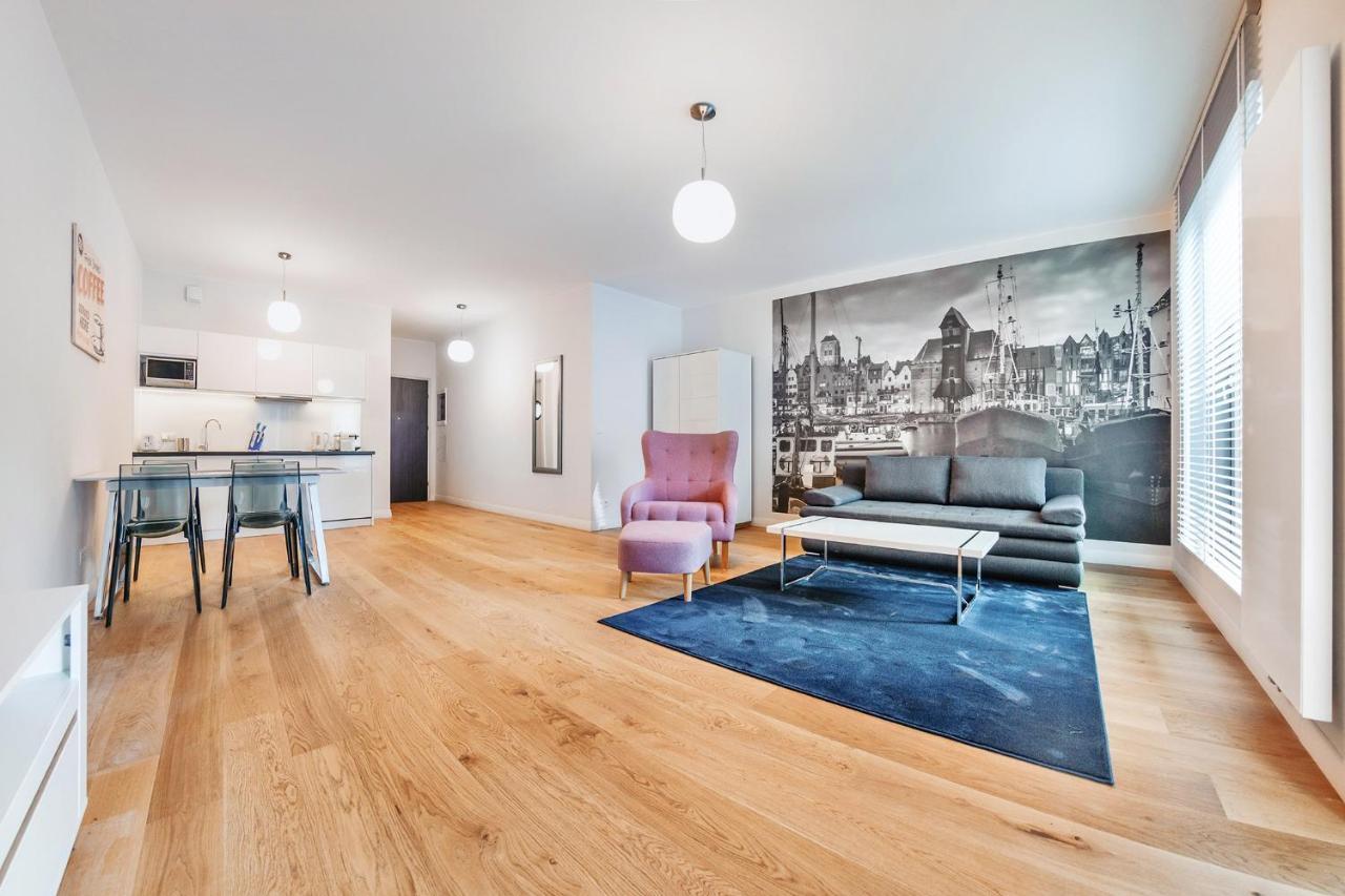 Viu Apartament Z Tarasem W Sercu Gdanska Exterior photo