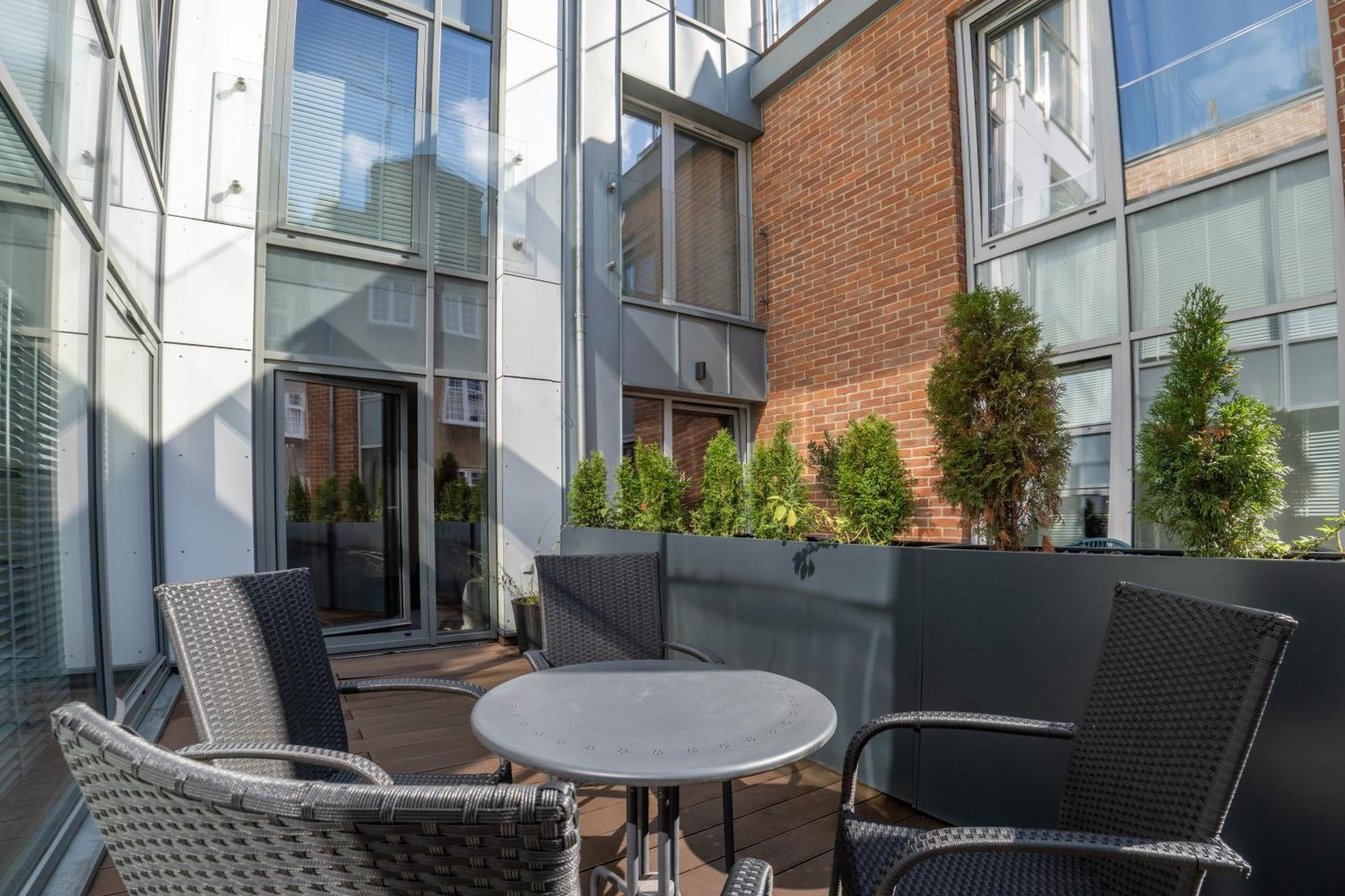 Viu Apartament Z Tarasem W Sercu Gdanska Exterior photo
